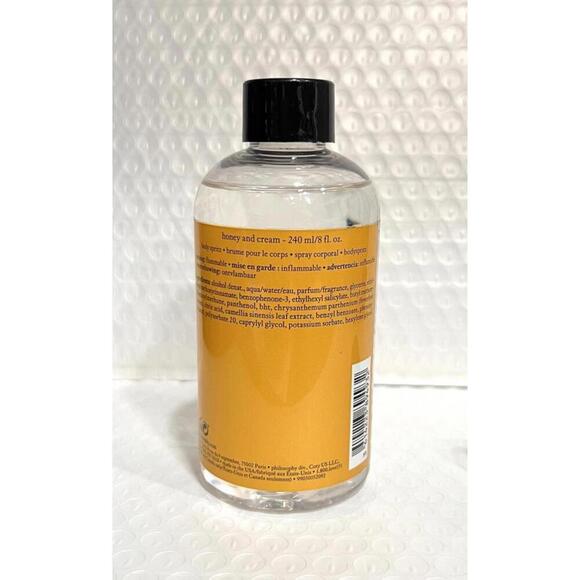 Philosophy Honey and Cream ALL OVER BODY SPRITZ SPRAY 8 FL OZ WITH PUMP - Picture 2 of 4